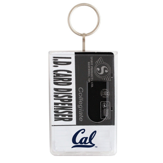 University Of California Berkeley Cal ID and Credit Card Dispenser- Clear-Shop College Wear