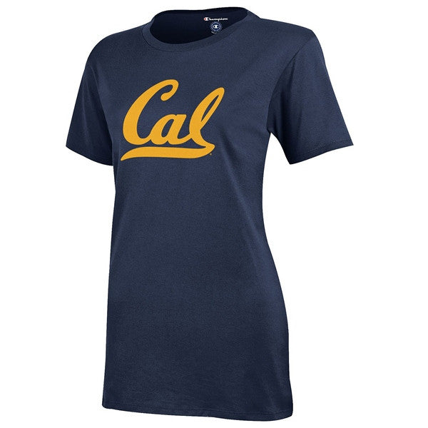 UC Berkeley Cal Champion Campus Crew Women's T-Shirt - Navy-Shop College Wear