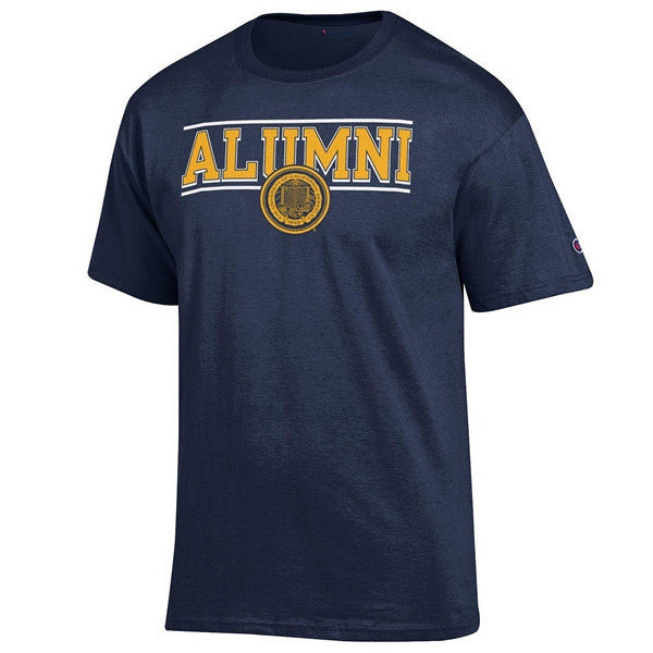 University Of California Berkeley Cal Alumni Champion Men's T-Shirt - Navy-Shop College Wear