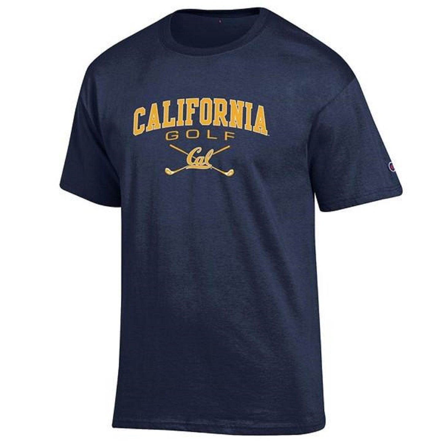 University Of California Berkeley Cal Golf Men's Champion T- Shirt - Navy-Shop College Wear
