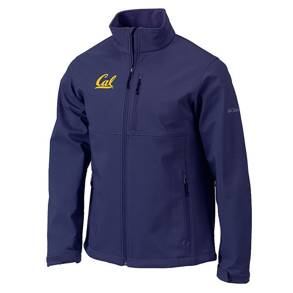 University Of California Berkeley Cal Columbia Ascender Mens Full Zip Jacket- Navy-Shop College Wear