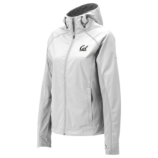 University Of California Berkeley Cal Embroidered Columbia Women's Jacket- White-Shop College Wear