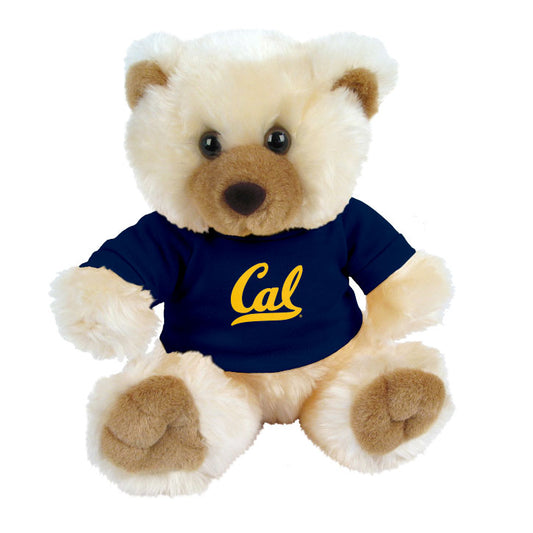 U.C. Berkeley Max Teddy Bear with Cal T-Shirt-Navy-Shop College Wear