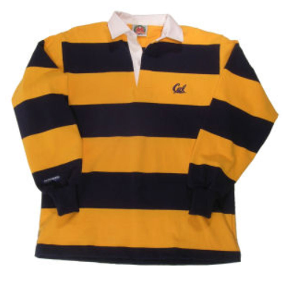 University Of California Berkeley Cal Rugby Shirt-Navy-Shop College Wear