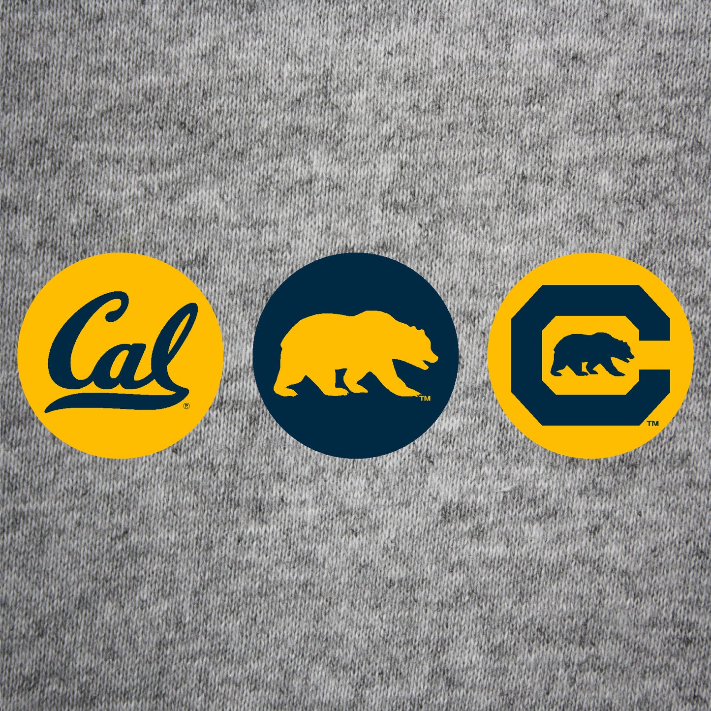 U.C. Berkeley Cal 3 pack button-Shop College Wear