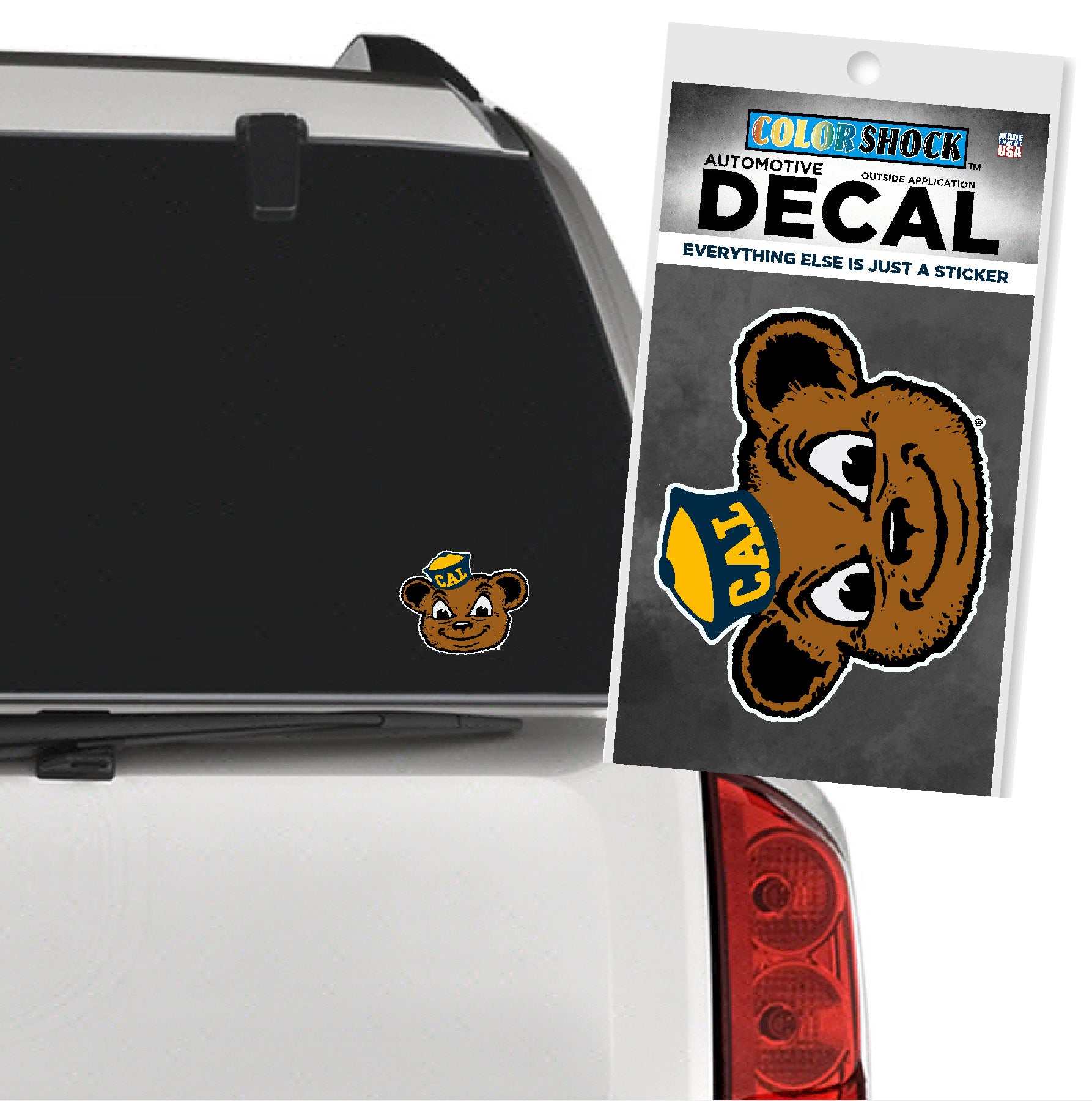 U.C. Berkeley Cal Oski exterior decal-Shop College Wear