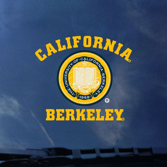 U.C. Berkeley California Golden Bears arch & seal exterior decal-Shop College Wear