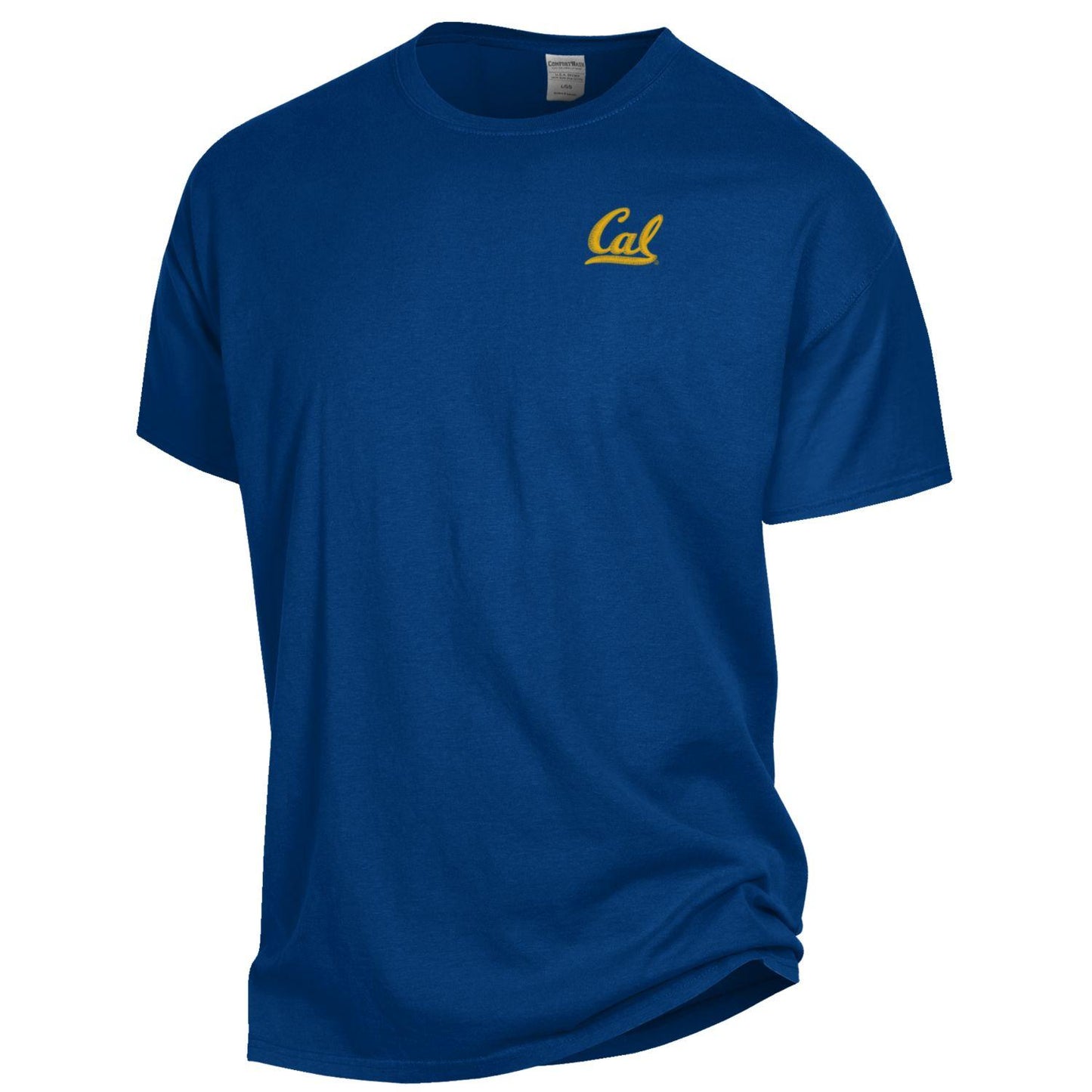 U.C. Berkeley Cal embroidered comfort wash T-Shirt-Navy-Shop College Wear