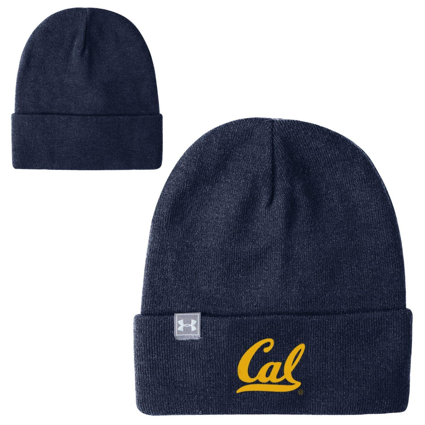 Under Armour Cal embroidered cuffed beanie-Navy-Shop College Wear