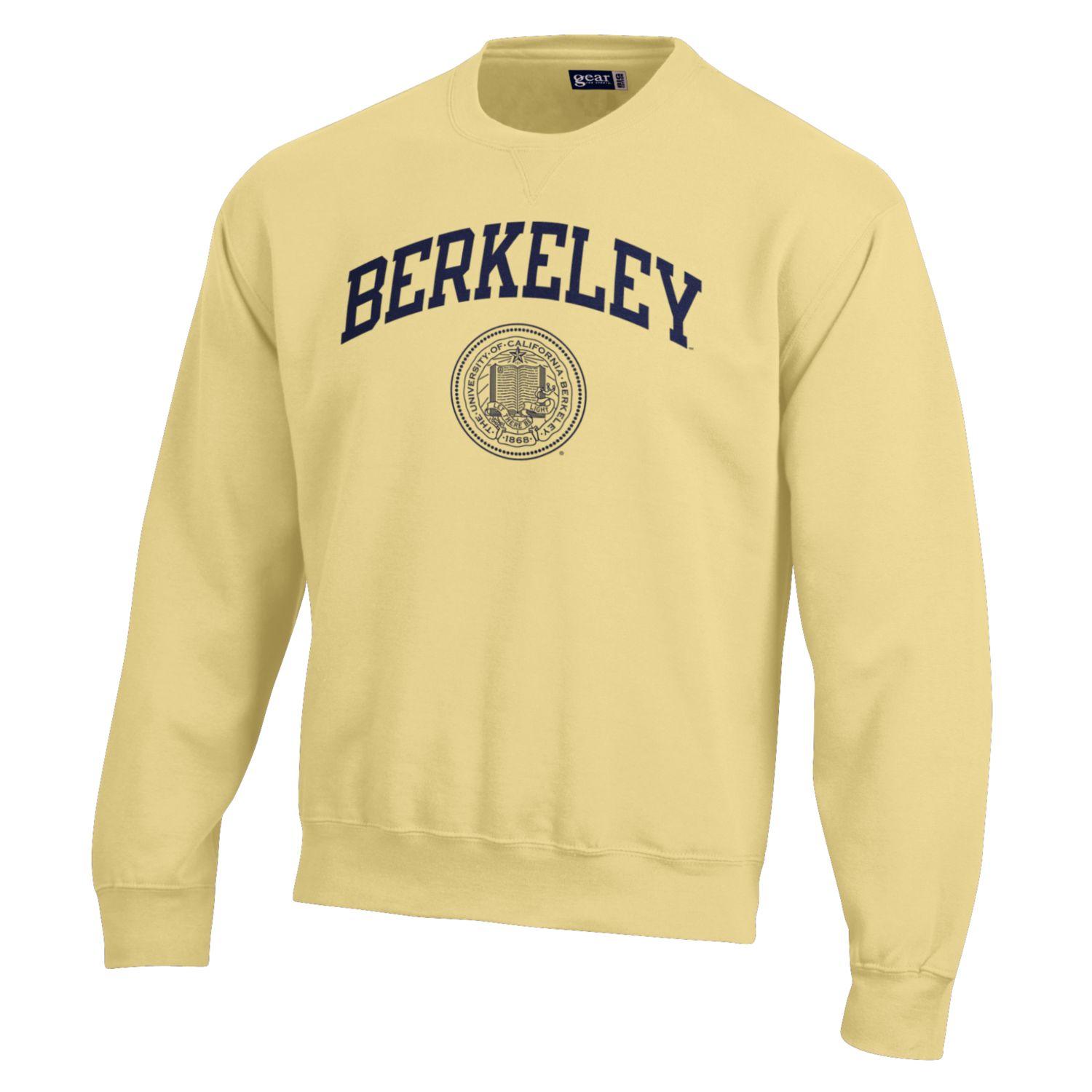 U.C. Berkeley Cal cotton rich Gear For sports crew-neck sweatshirt-Butter-Shop College Wear