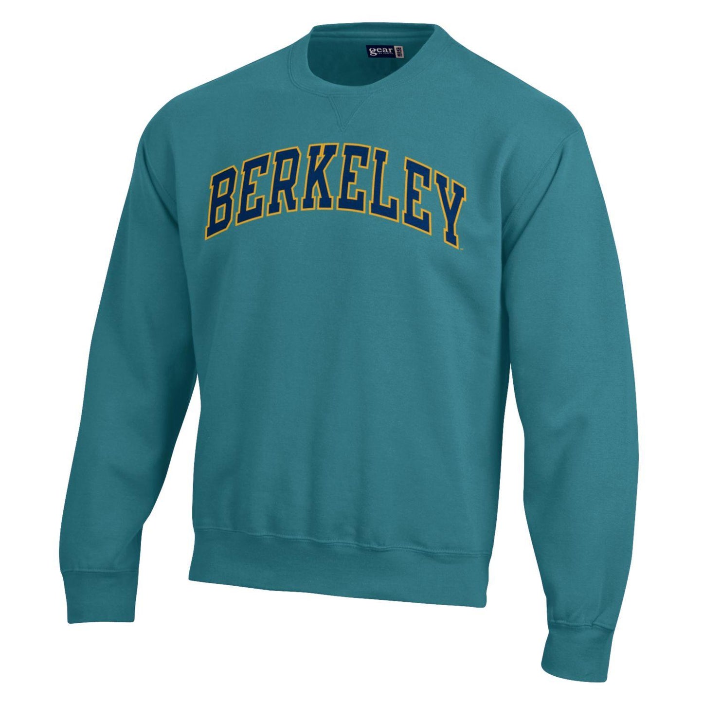 University of California Berkeley arch Berkeley cotton rich crew-neck sweatshirt-Mint-Shop College Wear