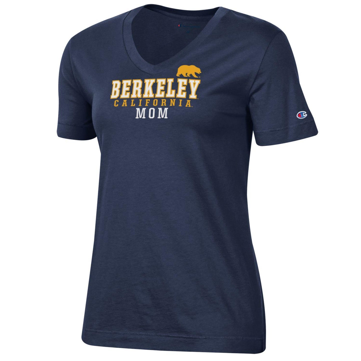 U.C. Berkeley California Mom Champion women's T-Shirt-Navy-Shop College Wear