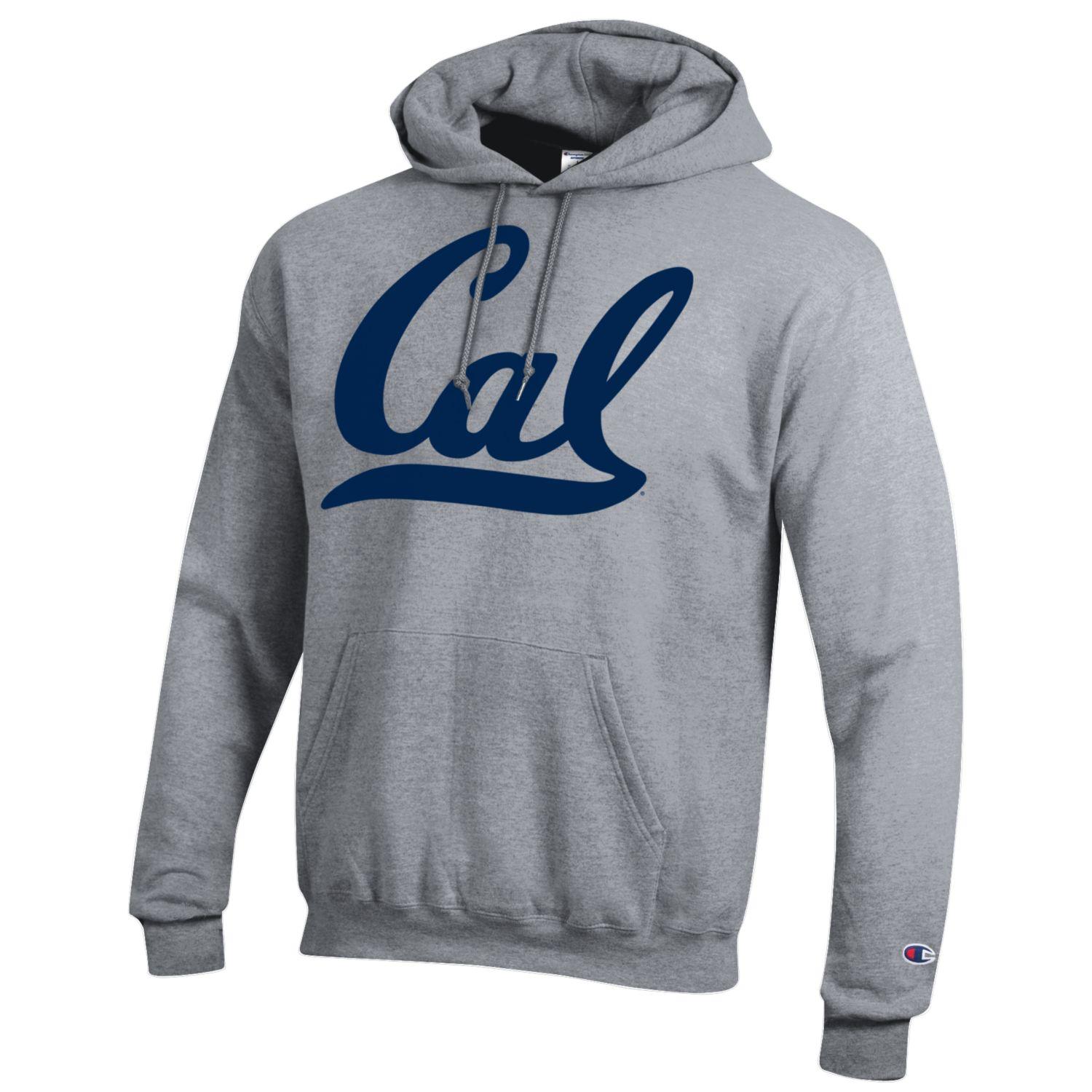University Of California Berkeley Script Cal Men's Sweatshirt- Gray-Shop College Wear