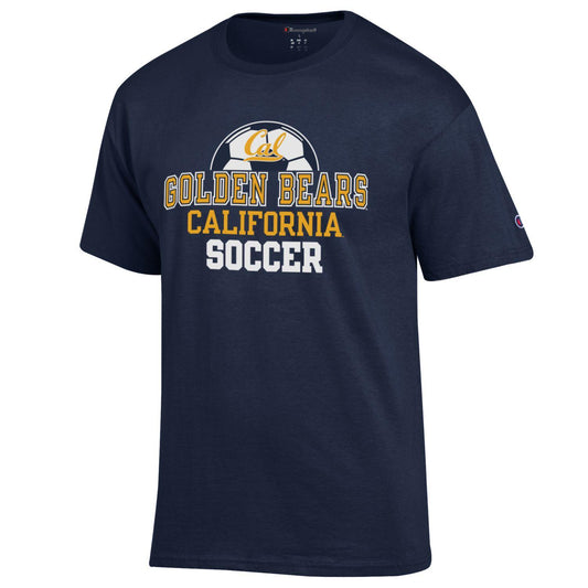 University of California Berkeley California Golden Bears soccer Champion T-Shirt-Navy-Shop College Wear