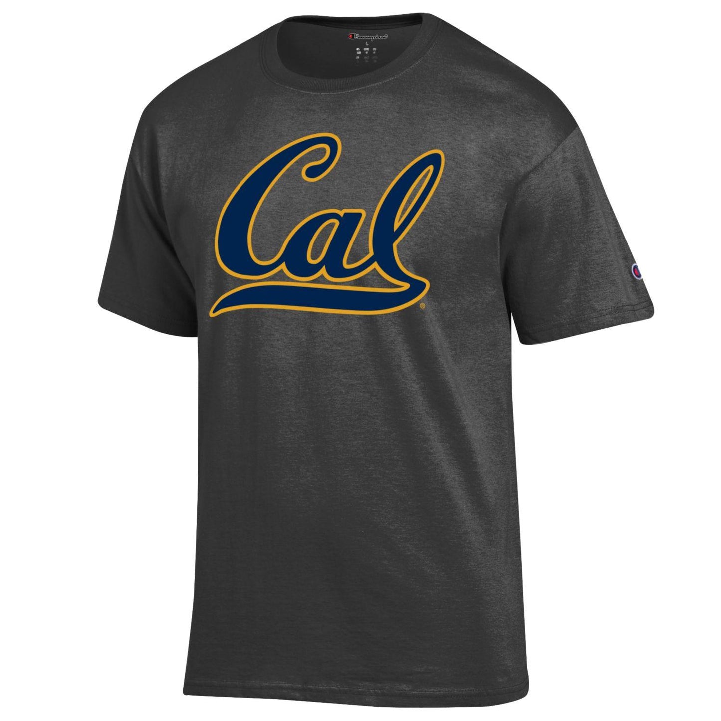 U.C. Berkeley bold Champion Cal men's T-Shirt-Charcoal-Shop College Wear
