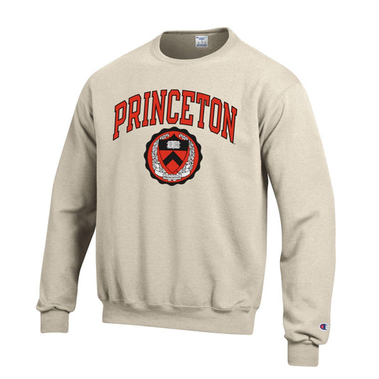 Princeton University Tigers Champion Sweatshirt-Oatmeal-Shop College Wear