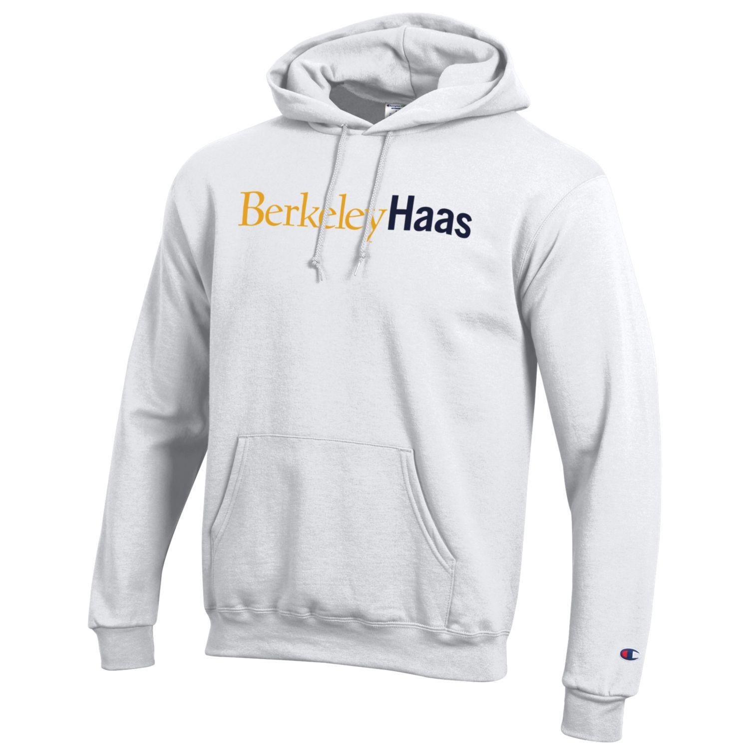 U.C. Berkeley Haas Business School hoodie sweatshirt-White-Shop College Wear