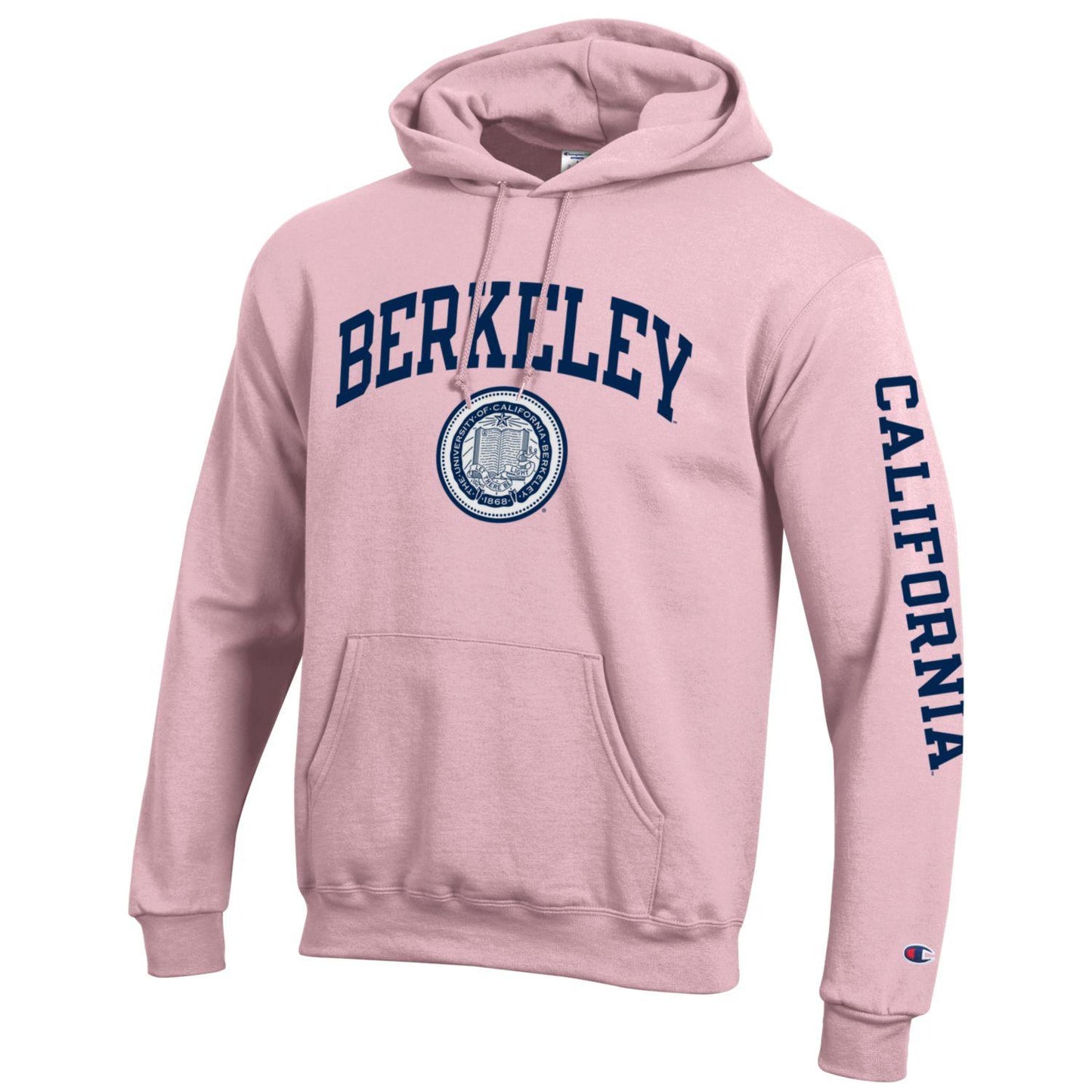 U.C. Berkeley Cal Bears Champion hoodie sweatshirt-Pink-Shop College Wear