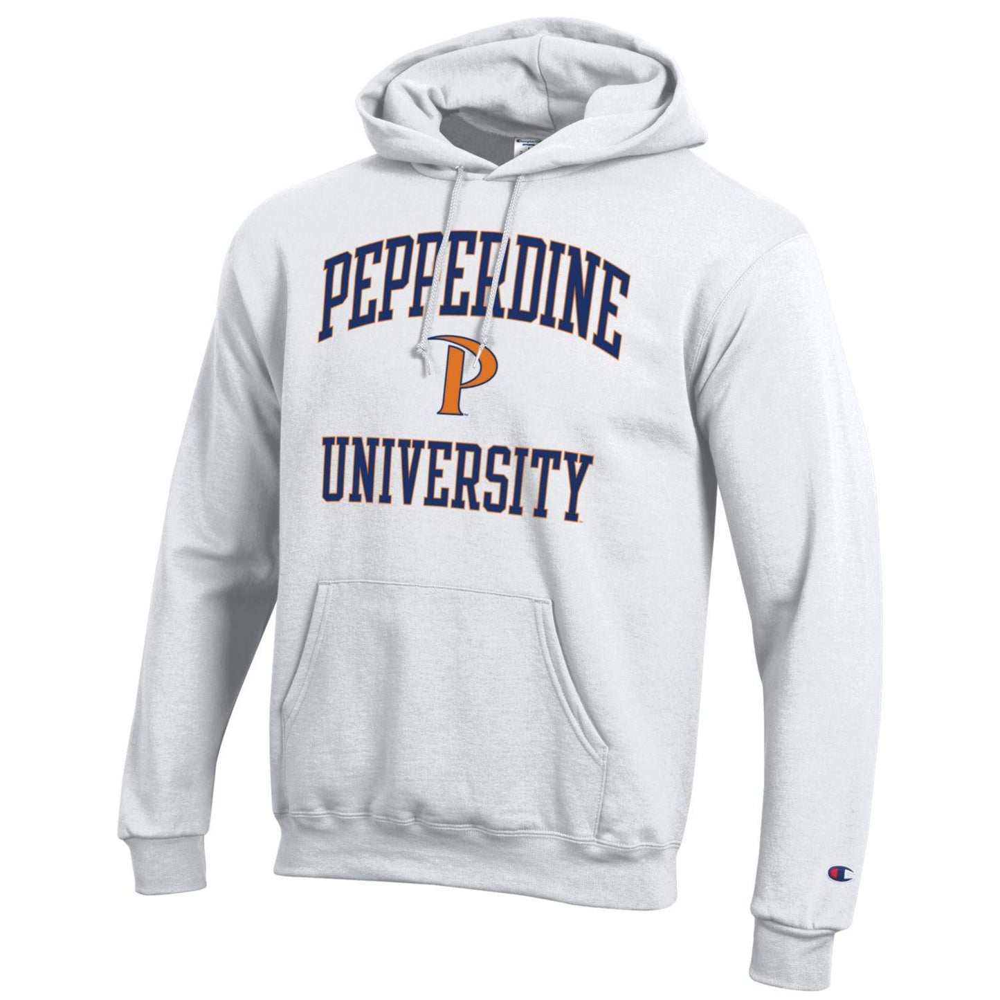 Pepperdine University Waves hoodie sweatshirt-White-Shop College Wear