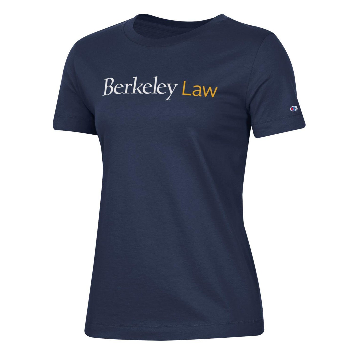 U.C. Berkeley Law Champion women's T-Shirt-Navy-Shop College Wear