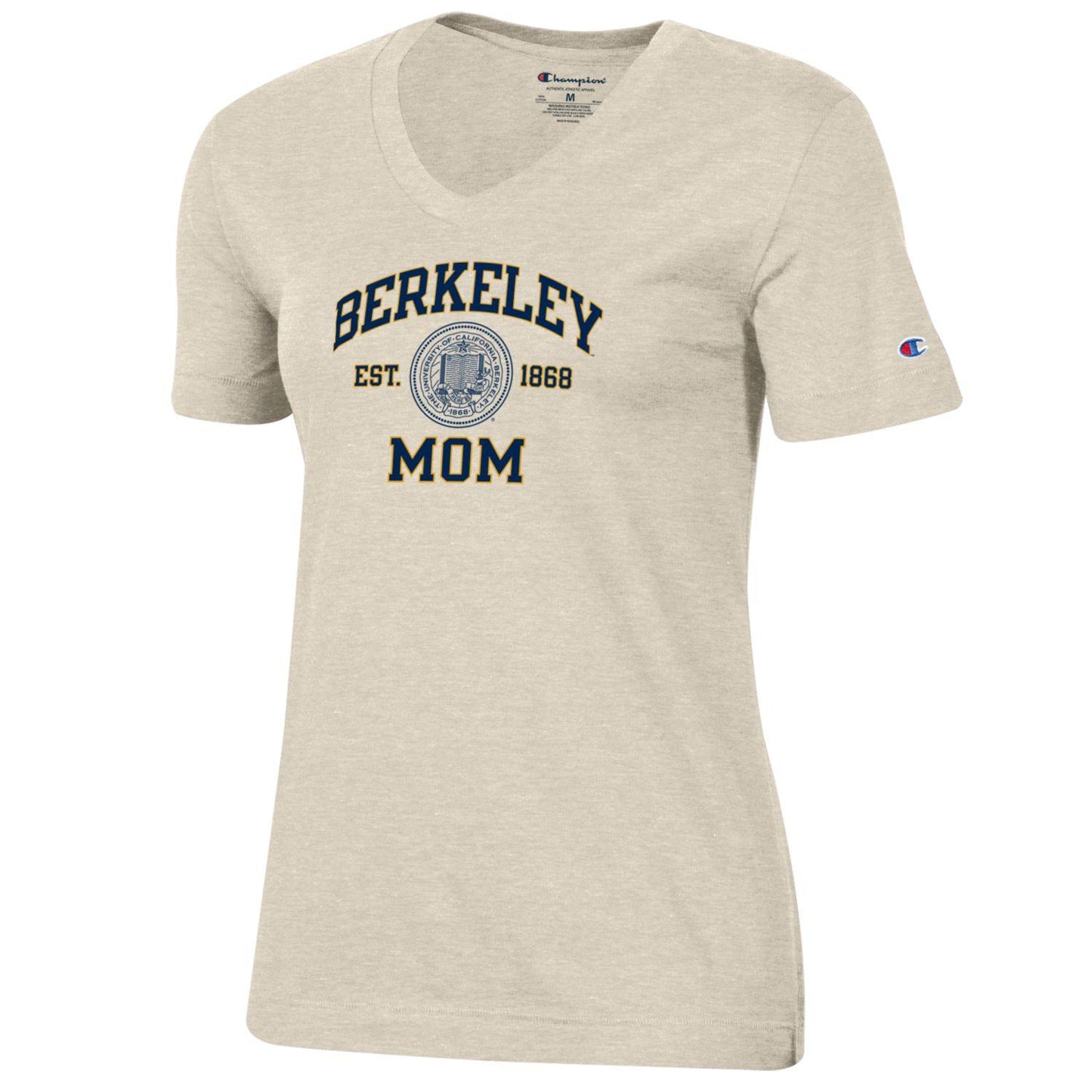 U.C. Berkeley Cal Mom champion T- shirt-Oatmeal-Shop College Wear