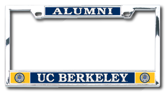 UC Berkeley Alumni Boxter Laser Dome License Plate Frame-Shop College Wear