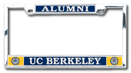 UC Berkeley Alumni Boxter Laser Dome License Plate Frame-Shop College Wear